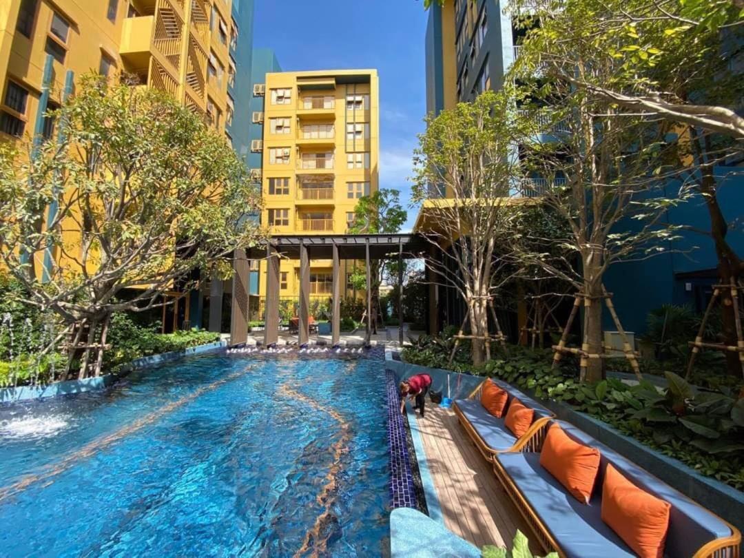 Апартаменты Brissluxe At Bts Onnut Sukumvit 50 Бангкок Экстерьер фото