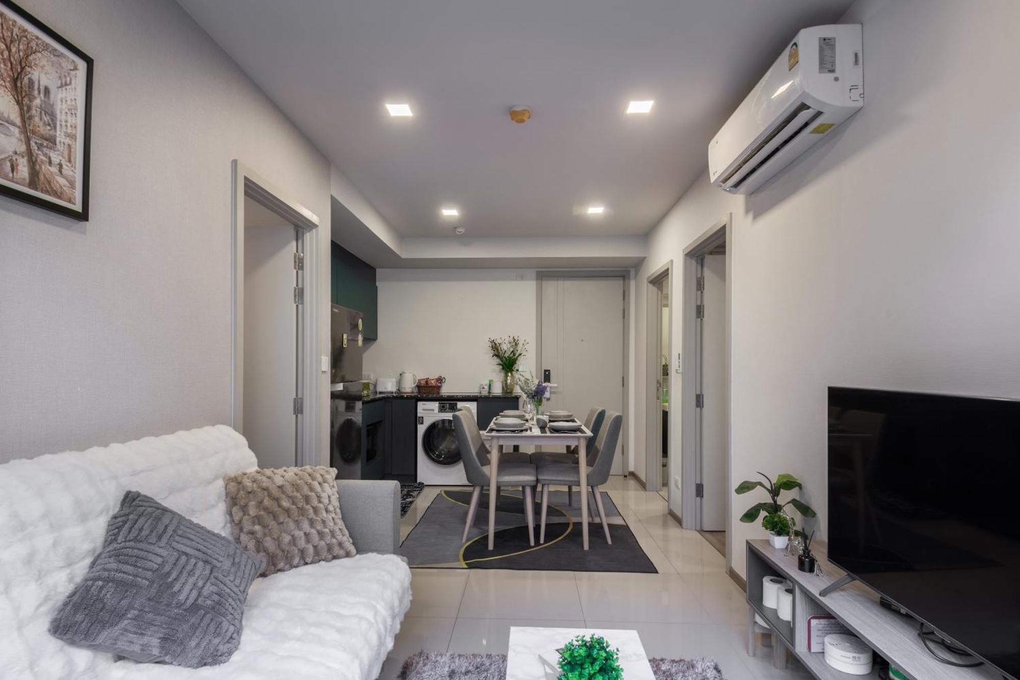 Апартаменты Brissluxe At Bts Onnut Sukumvit 50 Бангкок Экстерьер фото