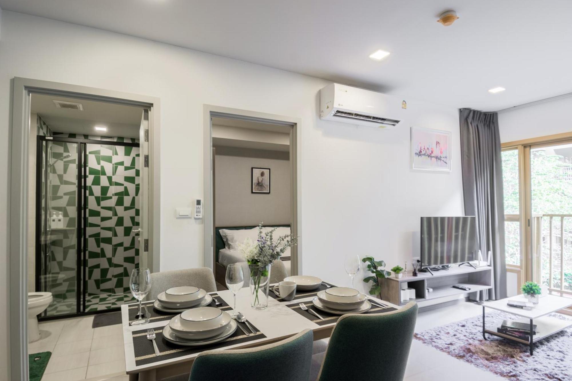 Апартаменты Brissluxe At Bts Onnut Sukumvit 50 Бангкок Экстерьер фото