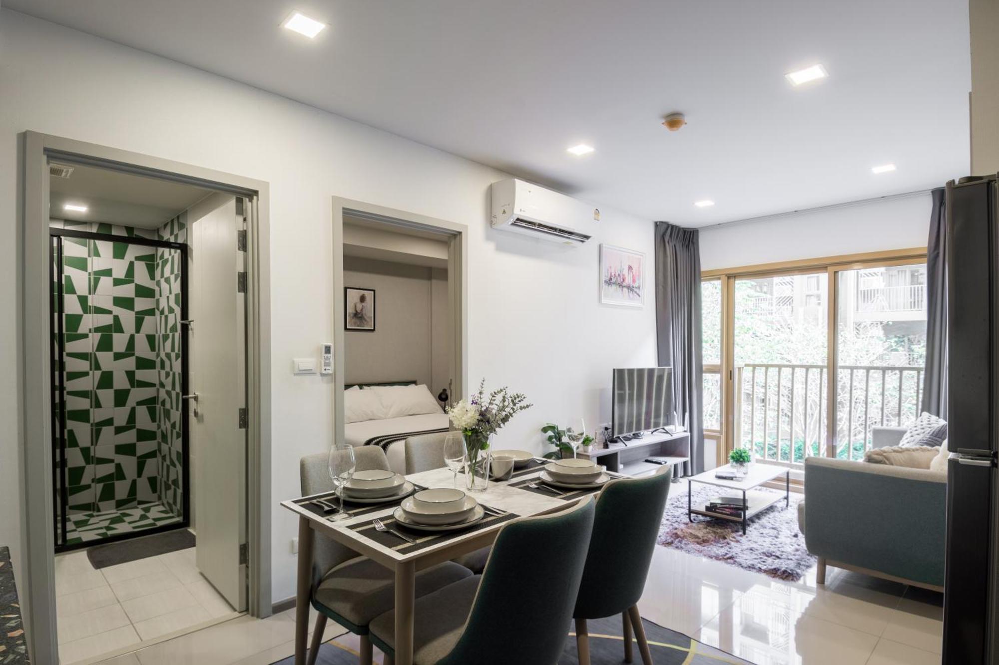 Апартаменты Brissluxe At Bts Onnut Sukumvit 50 Бангкок Экстерьер фото