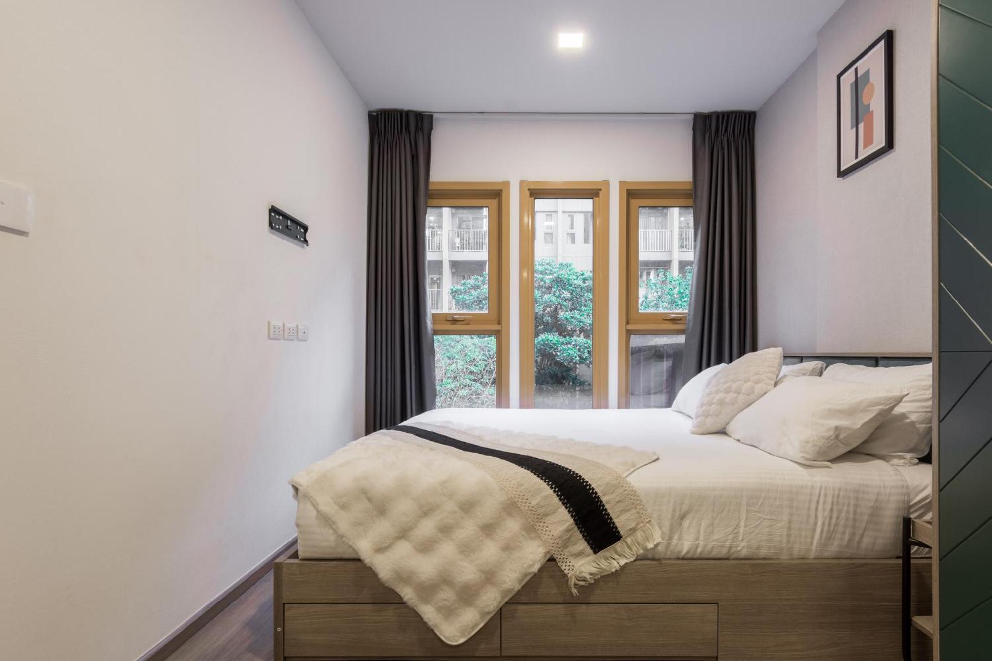 Апартаменты Brissluxe At Bts Onnut Sukumvit 50 Бангкок Экстерьер фото